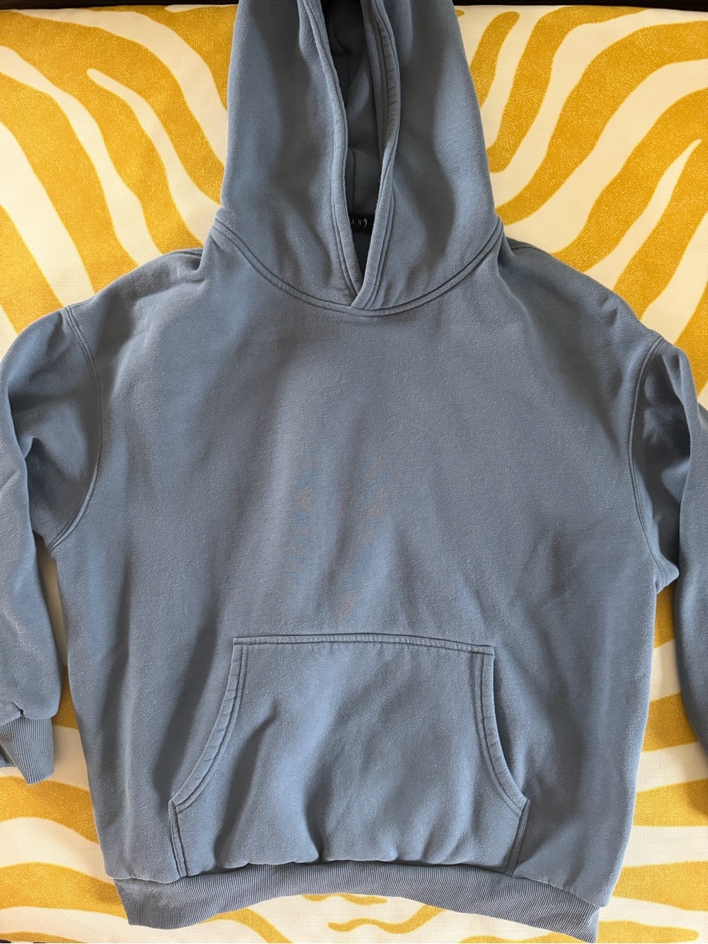 Amazon Womenâs Blue Hooded Pullover Sweatshirt